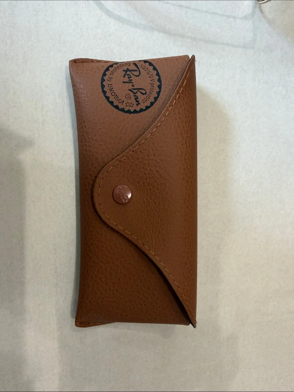 Ray-Ban Gold Frame Sunglasses with Brown Gradient Lenses